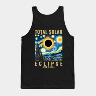 Total Solar Eclipse 2024 Tank Top